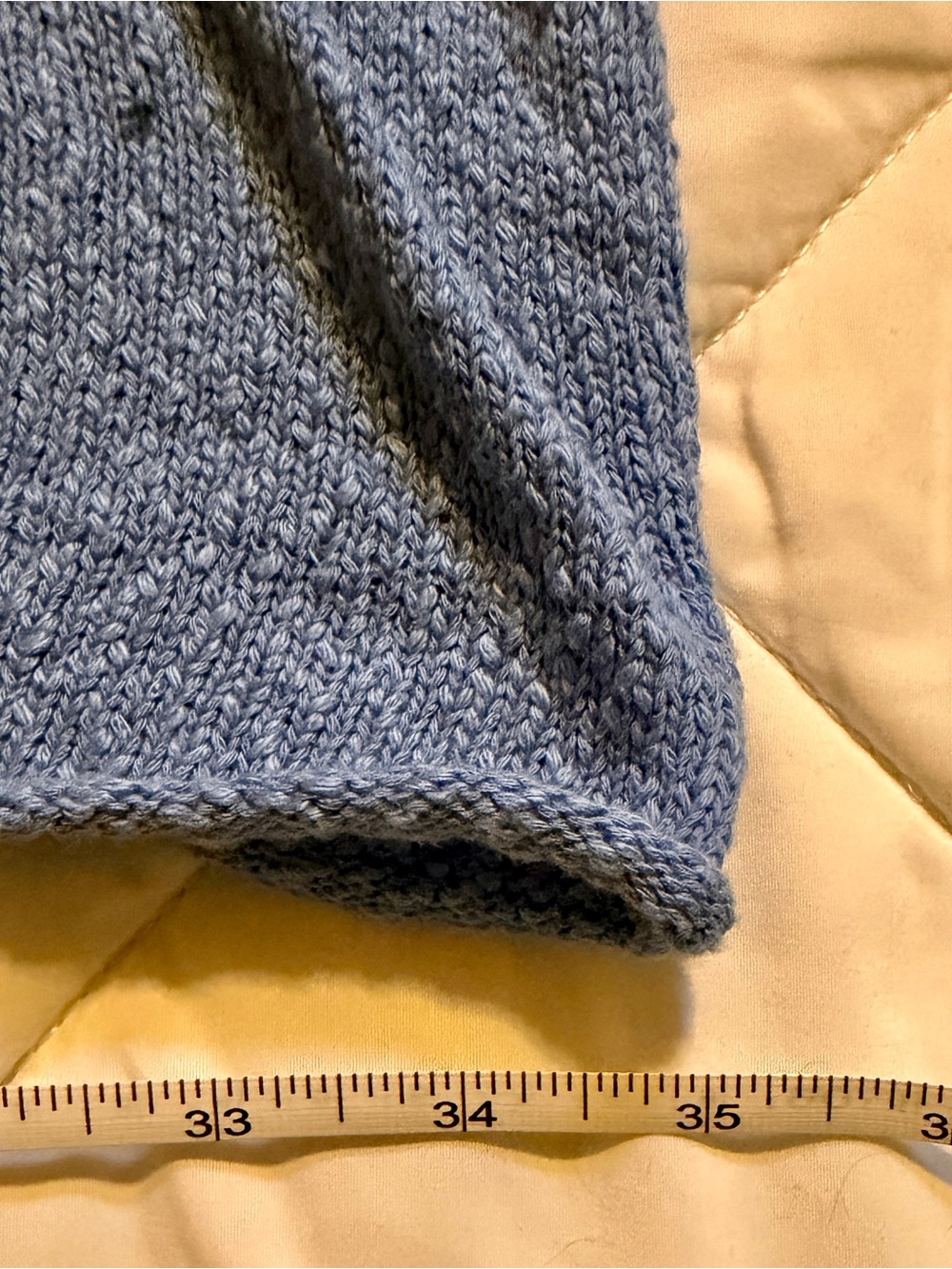 BDG Cropped Ribbed Button-Up Cardigan in Blue - Picture 5 of 8